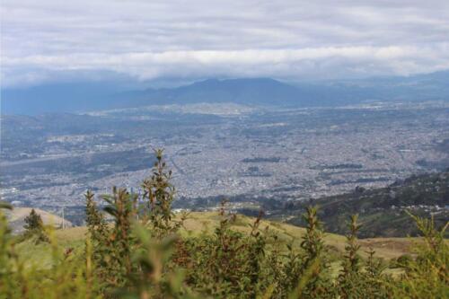 Vista Panorámica a la ciudad de Ambato