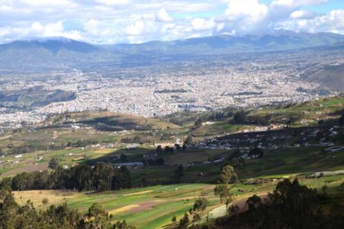 Ambato vista panorámica